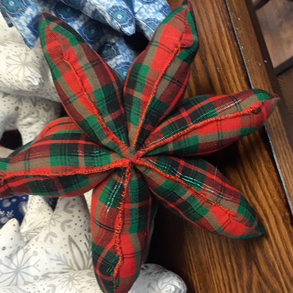 Made by ME Stuffed Christmas Tree 8"Hx8"W. - Picture 2 of 3